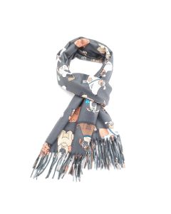 24318 Dogs Scarf