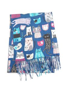 24322 Cats Scarf
