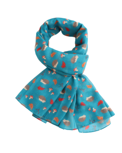 25050 Autumn Hedgehogs Scarf