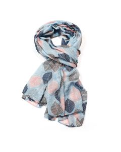 7087 Rose Gold Feathers