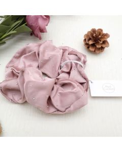 HA1010 Pink Sparkle Scrunchie