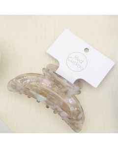 HC1027 Oval Grey Hair Claw Clip