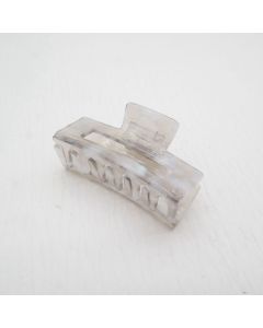 HC1069 Small Silver Hair Claw Clip