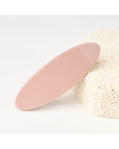 HC1163 Oval Pink Hair Clip