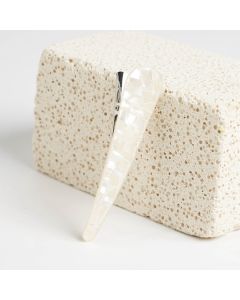 HC1197 Small Pearl White Beak Clip