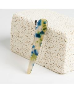 HC1198 Small Green Blue Beak Clip