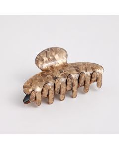 HC1218 Oval Brown Hair Claw Clip