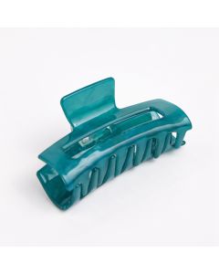HC1220 Rectangle Teal Hair Claw Clip