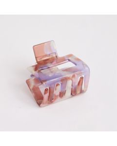 HC1242 Square Purple Claw Clip