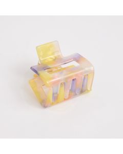 HC1246 Square Yellow Hair Claw