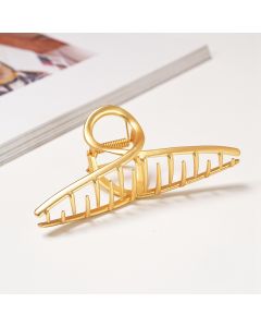 HC1366 Twist Gold Steel Hair Claw Clip