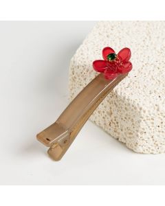 HC1377 Sparkle Pink Grey Hair Clip