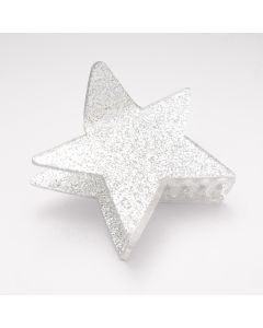 HH0770 Star Hair Claw Clip Silver