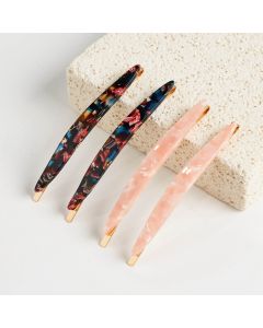 HD1035 Pink Multi Hair Clips Pack Of 4