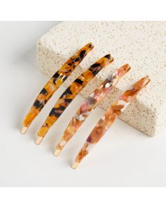 HD1036 Mustard Cream Clips Pack Of 4