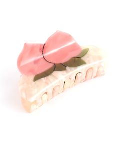 HH0062 Peach Hair Claw Clip