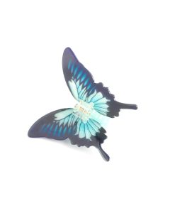 HH0066 Butterfly Hair Claw Clip Blue