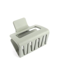 HH0182 Mini Rectangle Hair Claw Clip Olive
