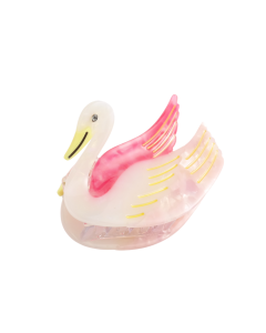 HH0227 Swan Hair Claw Pink