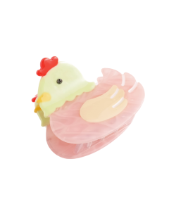 HH0244 Chicken Hair Claw Pink