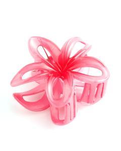 HH0319 Flower Hair Claw Pink
