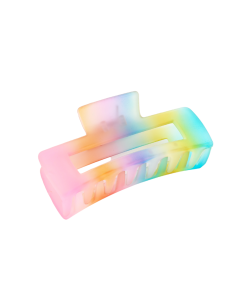 HH0320 Rectangle Hair Claw Multi