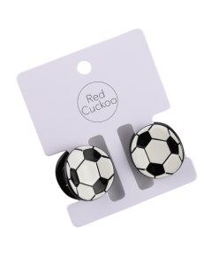 HH0371 Small Football Hair Claws Twin Pack