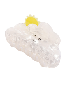 HH0434 Cloud Hair Claw Clip White