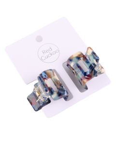 HH0490 Mini Square Claws Twin Pack Blue Green