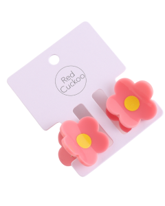 HH0512 Little Flower Claws Twin Pack Pink