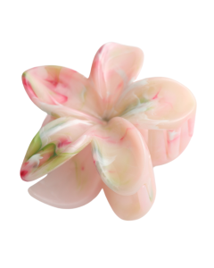 HH0521 Flower Hair Claw Clip Green