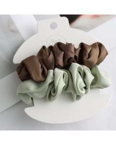 HH0540 Scrunchies Pack Of 2 Olive Mint
