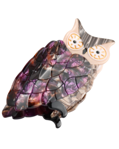HH0584 Owl Hair Claw Clip