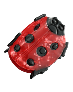 HH0592 Ladybug Hair Claw Clip