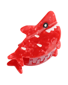 HH0648 Red Shark Hair Claw Clip