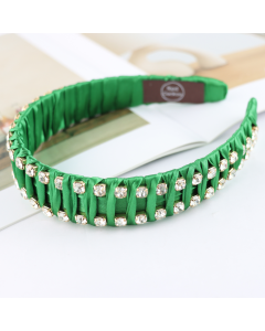 HH0674 Sparkle Headband Green