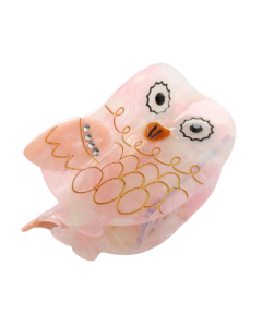 HH0794 Pink Owl Hair Claw Clip