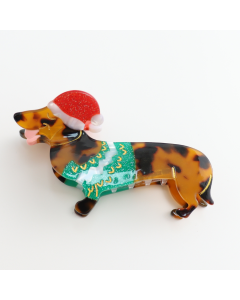 HH0871 Xmas Dog Hair Claw Clip