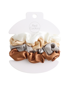 HH0885 Scrunchies Pack Of 4 Natural