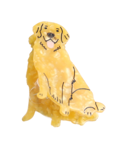 HH1057 Golden Retriever Hair Claw Clip