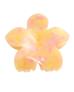 HH1340 Flower Hair Claw Clip Yellow