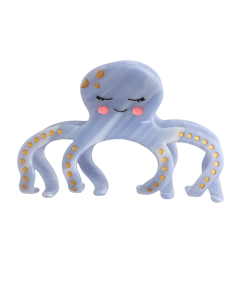 HH1357 Medium Octopus Hair Claw Clip Blue