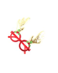 X022 Antlers Glasses Gold